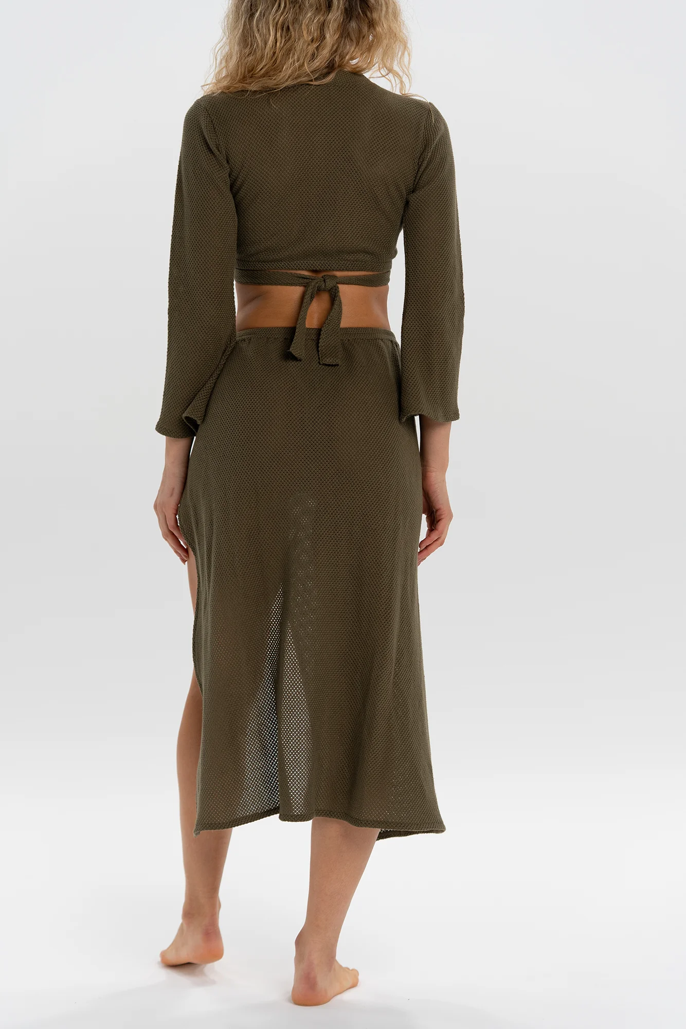 ARMY GREEN OHANA TOP - Image 5