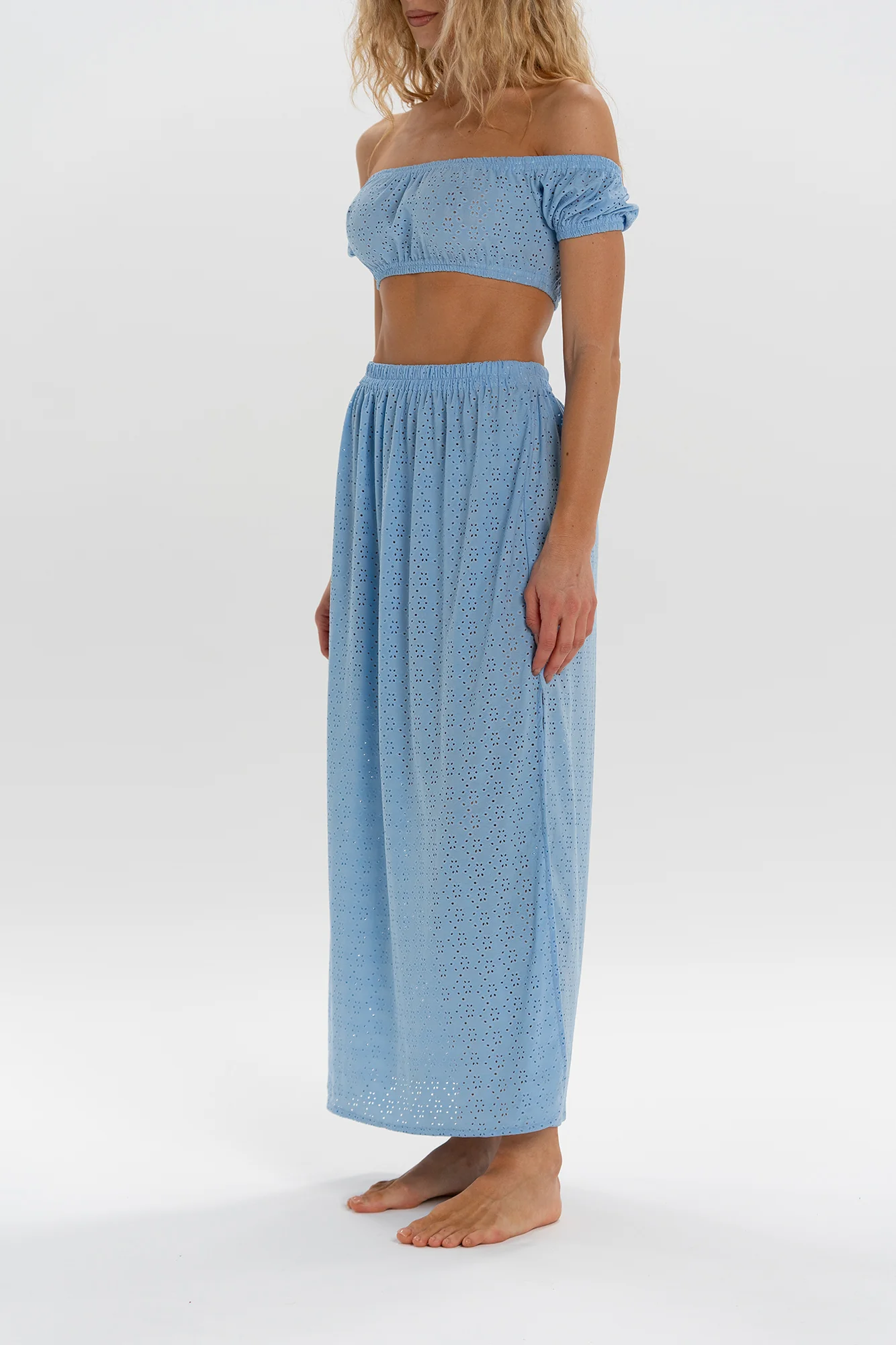 BLUE PALM SPRINGS CROP TOP - Image 4