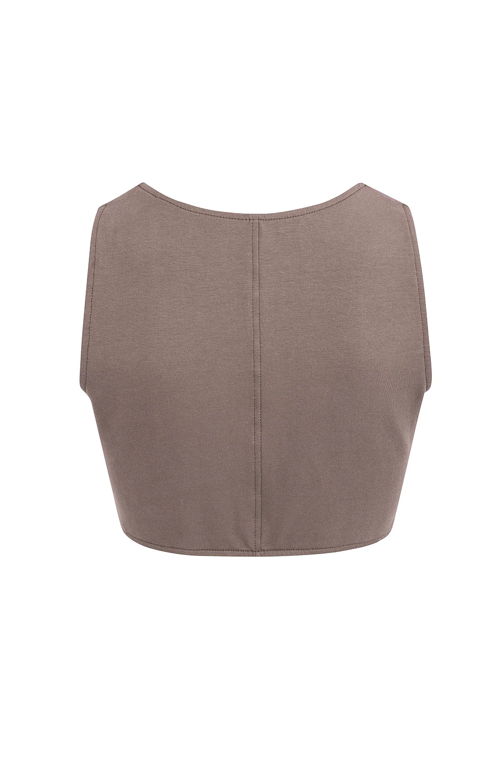 BROWN TRACKSUIT CROP TOP - Image 6