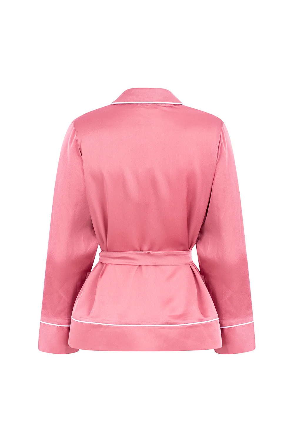 PINK SATIN PJ SHIRT - Image 7