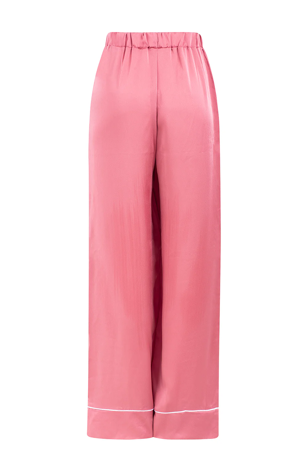 PINK SATIN PJ TROUSERS - Image 6