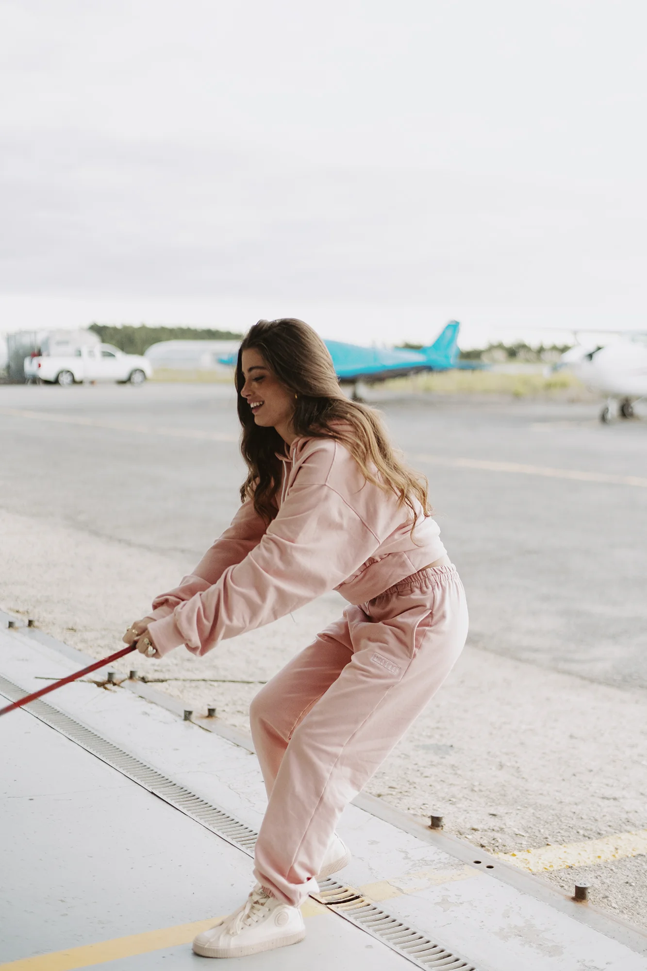 PINK TRACKSUIT SWEATPANTS - Image 7