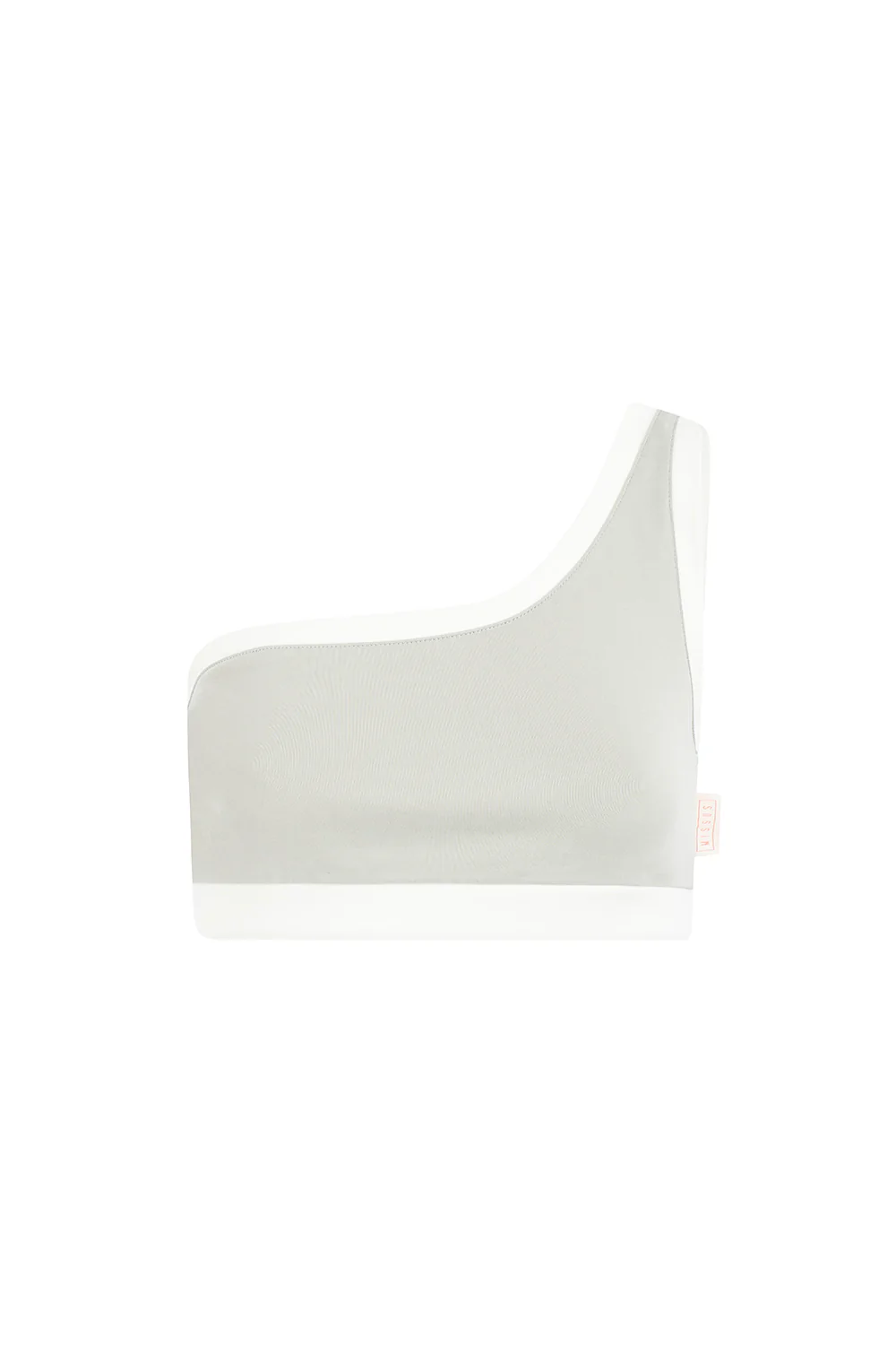 SOFT TOUCH ONE SHOULDER MINT CROP TOP - Image 2