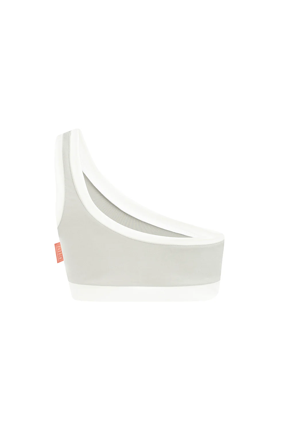 SOFT TOUCH ONE SHOULDER MINT CROP TOP - Image 3