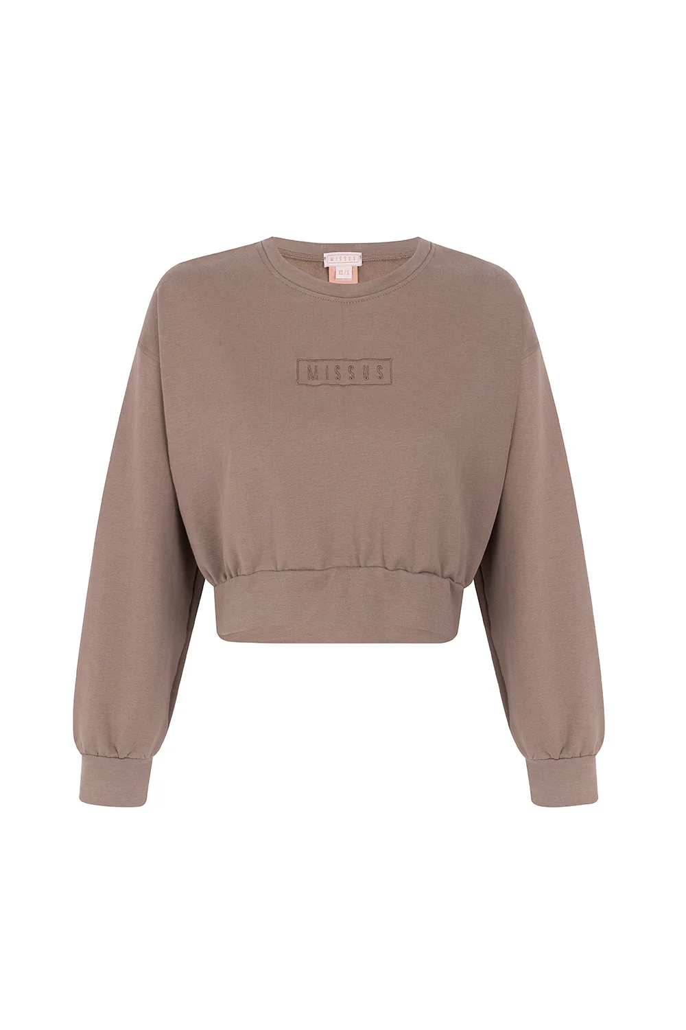 TAUPE TRACKSUIT CREWNECK SWEATSHIRT - Image 2