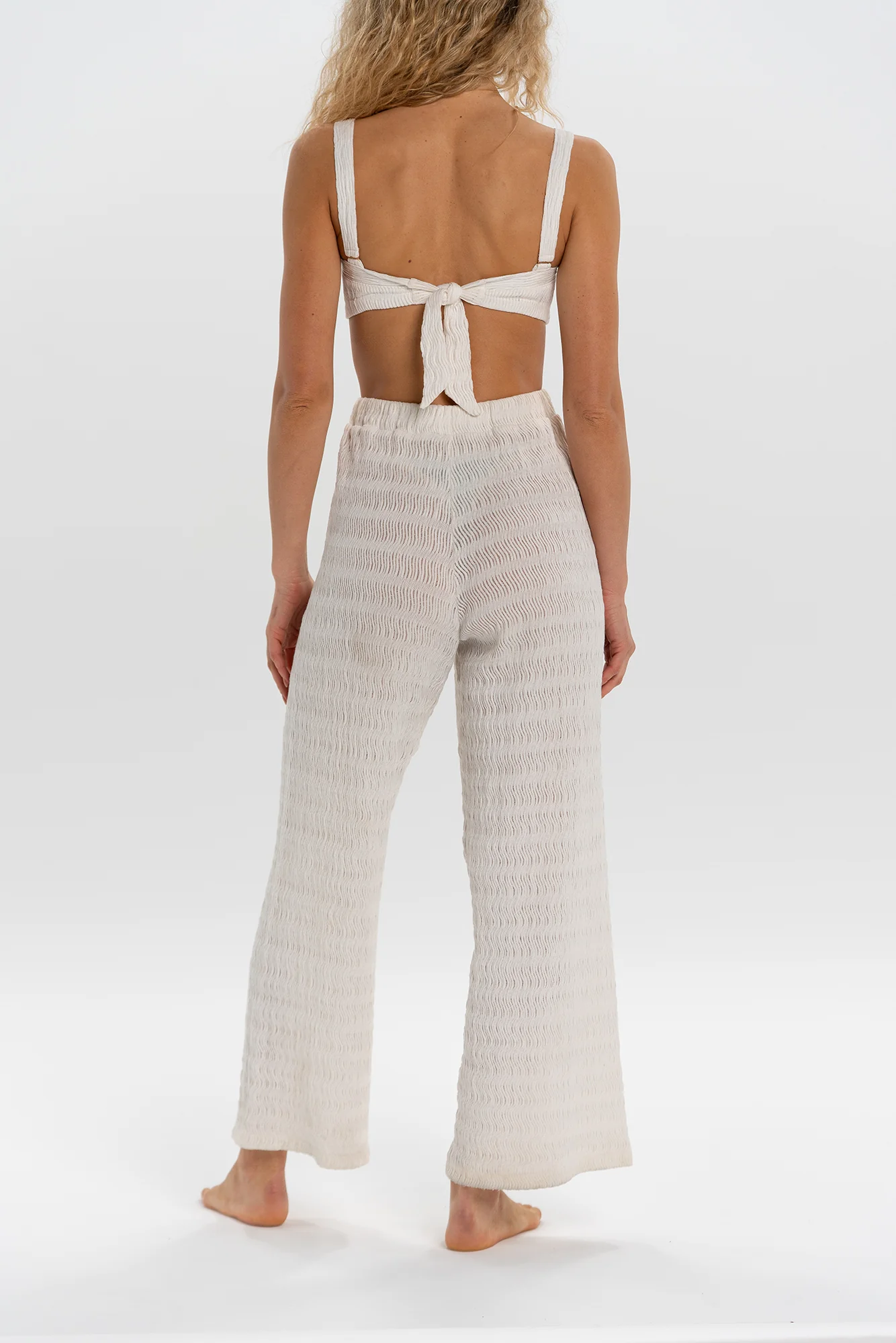 WHITE HULA CROP TOP - Image 5
